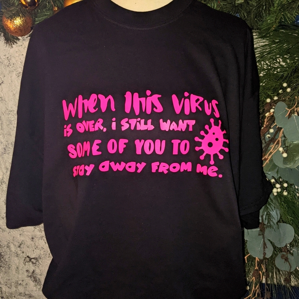 🎉🔥HOST PICK 🔥🎉 VIRUS Coronavirus Covid-19 Tee - Picture 7 of 8